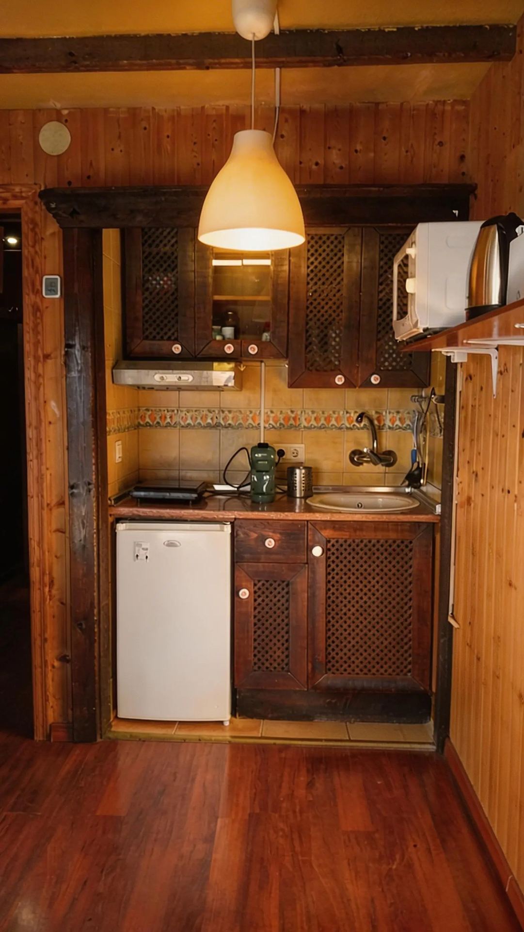 Cocina equipada del apartamento en Sierra Nevada